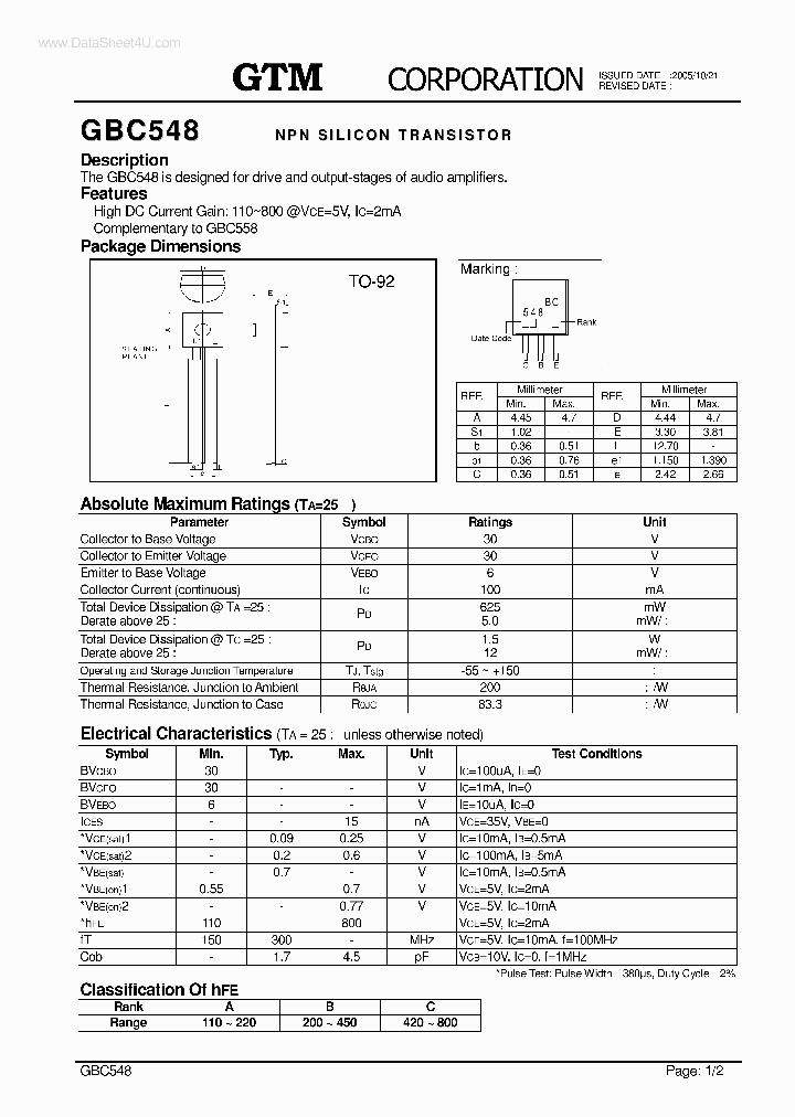 GBC548_3677095.PDF Datasheet