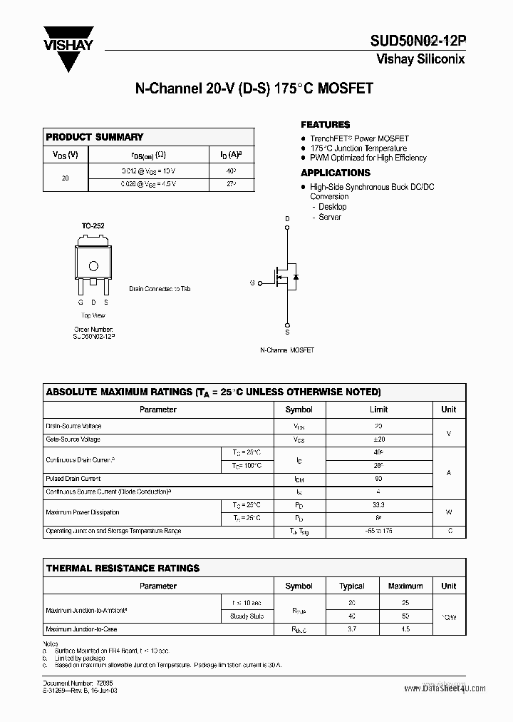 SUD50N02-12P_3677870.PDF Datasheet