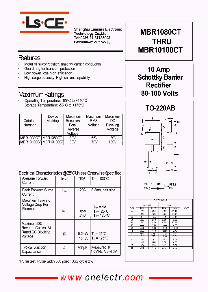 MBR10100CT_3679023.PDF Datasheet
