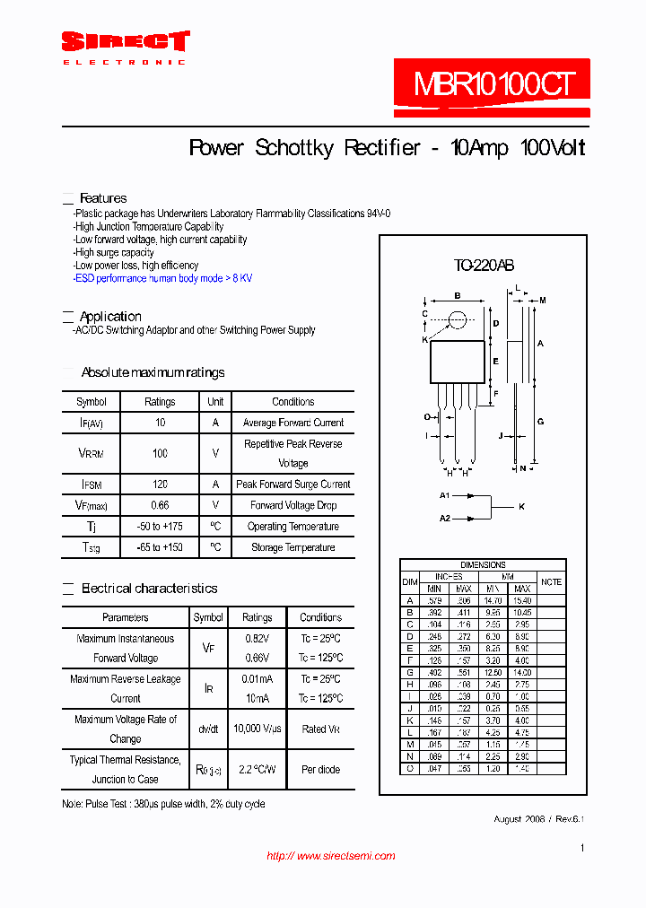 MBR10100CT_3679027.PDF Datasheet