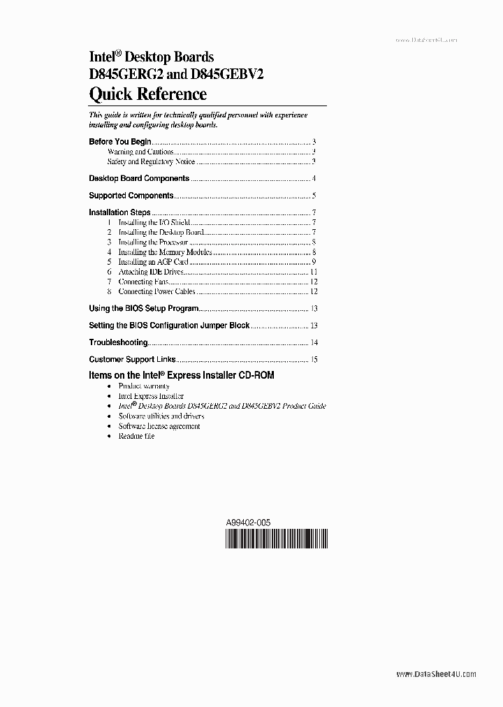 D845GEBV2_3681521.PDF Datasheet