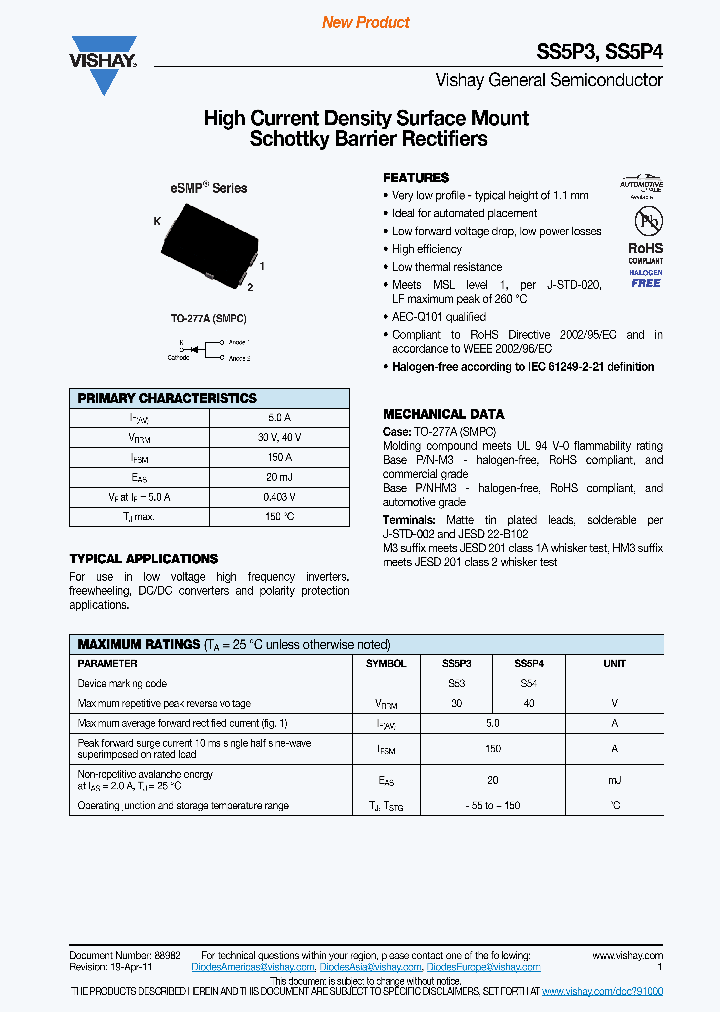 SS5P4-M3-86A_3681236.PDF Datasheet