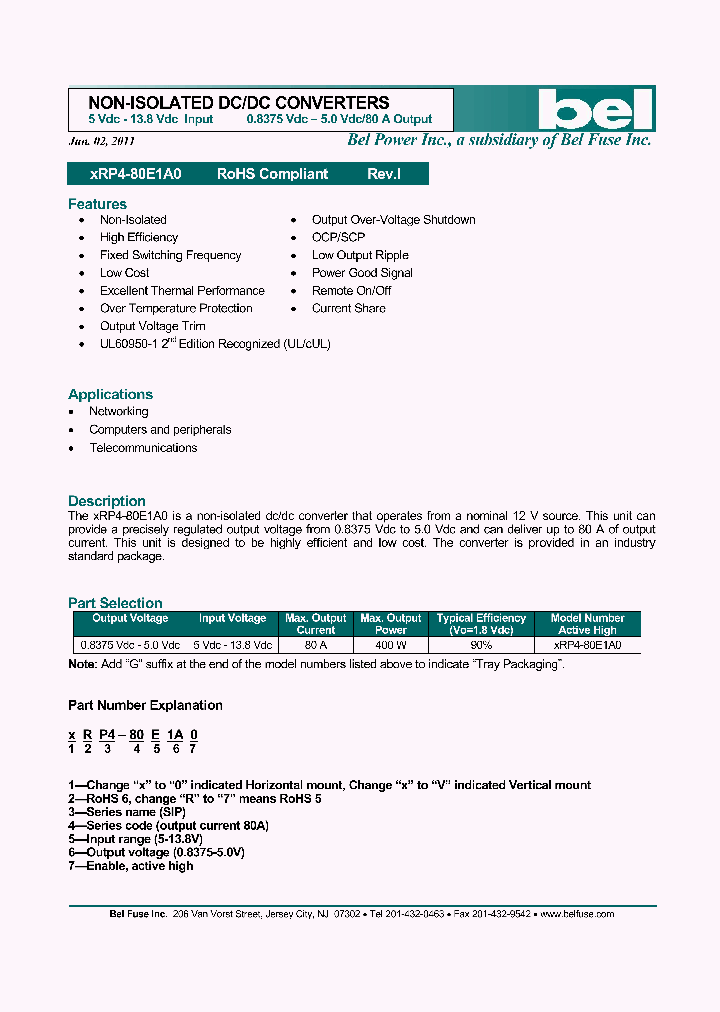 XRP4-80E1A0_3681347.PDF Datasheet