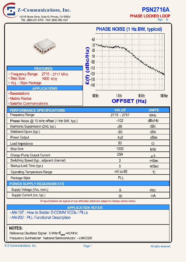 PSN2716A10_3684448.PDF Datasheet