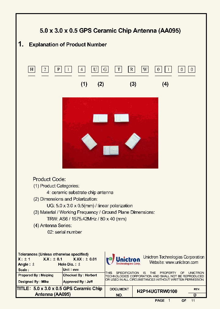 H2P14UGTRW0100_3687360.PDF Datasheet