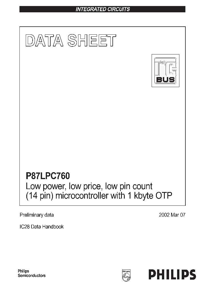 P87LPC760_3689954.PDF Datasheet