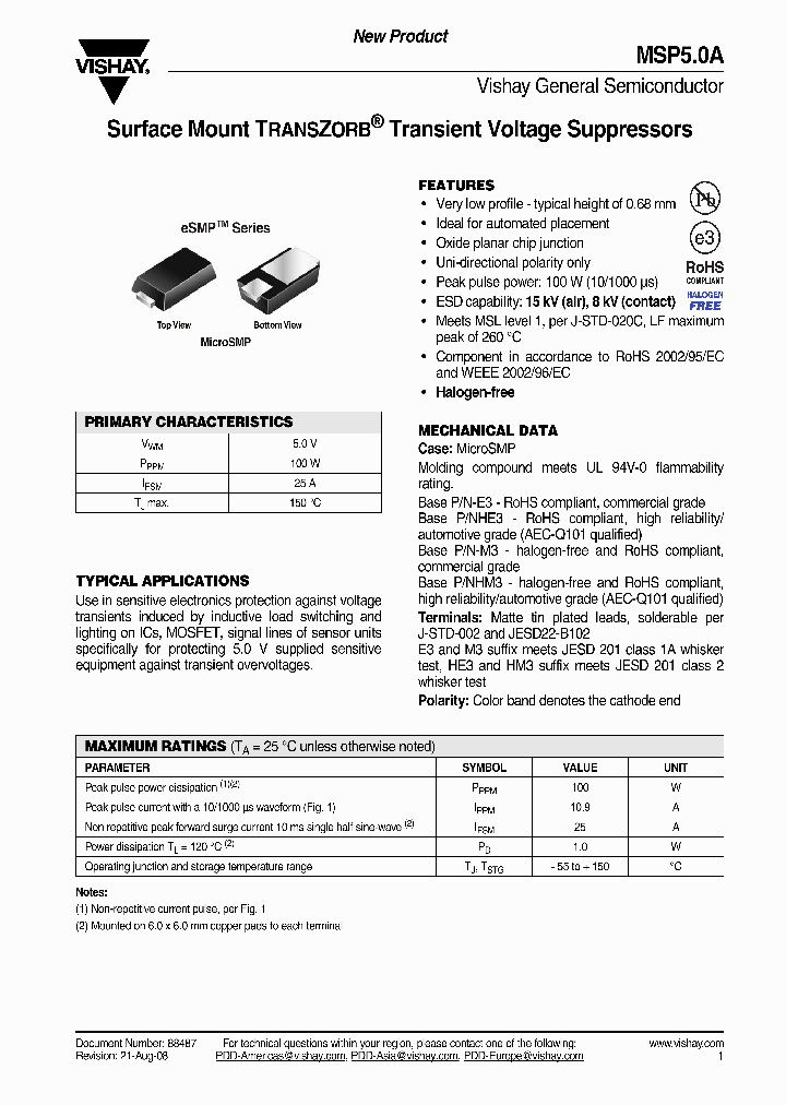 MSP50A_3690407.PDF Datasheet