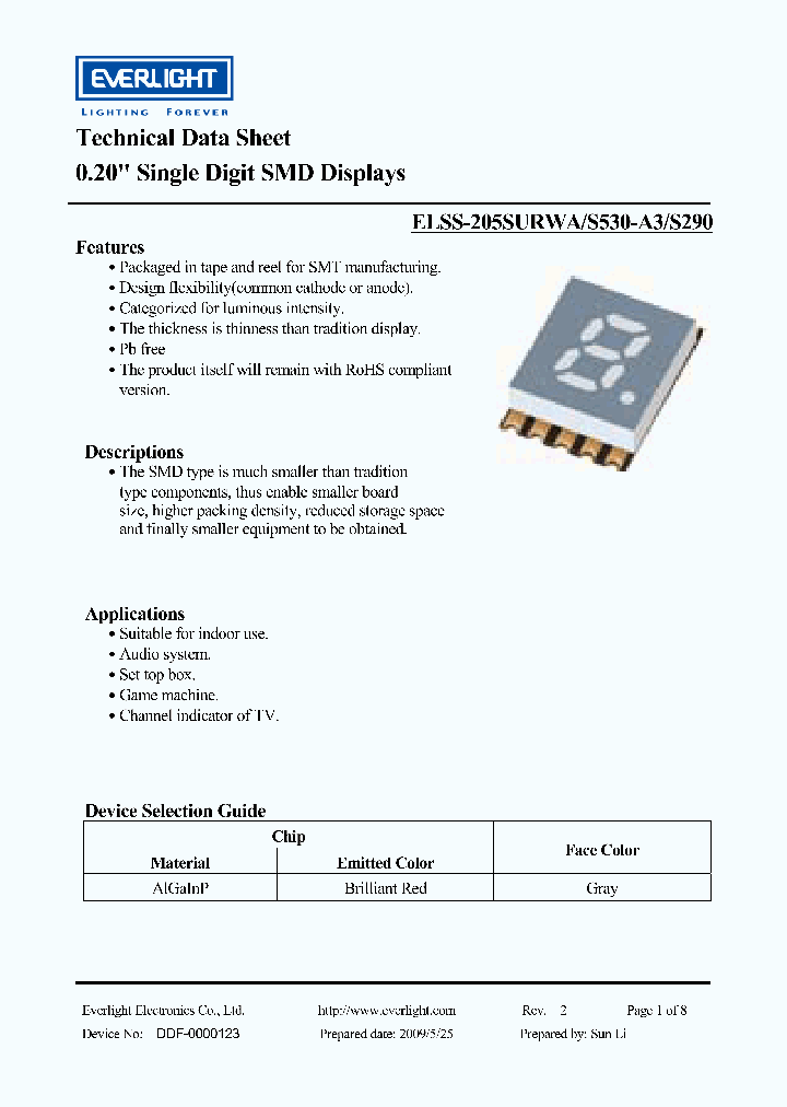 ELSS-205SURWA_3690742.PDF Datasheet