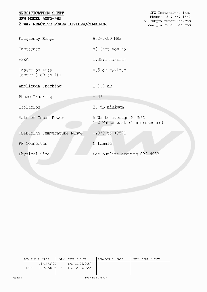 50PD-585_3692641.PDF Datasheet