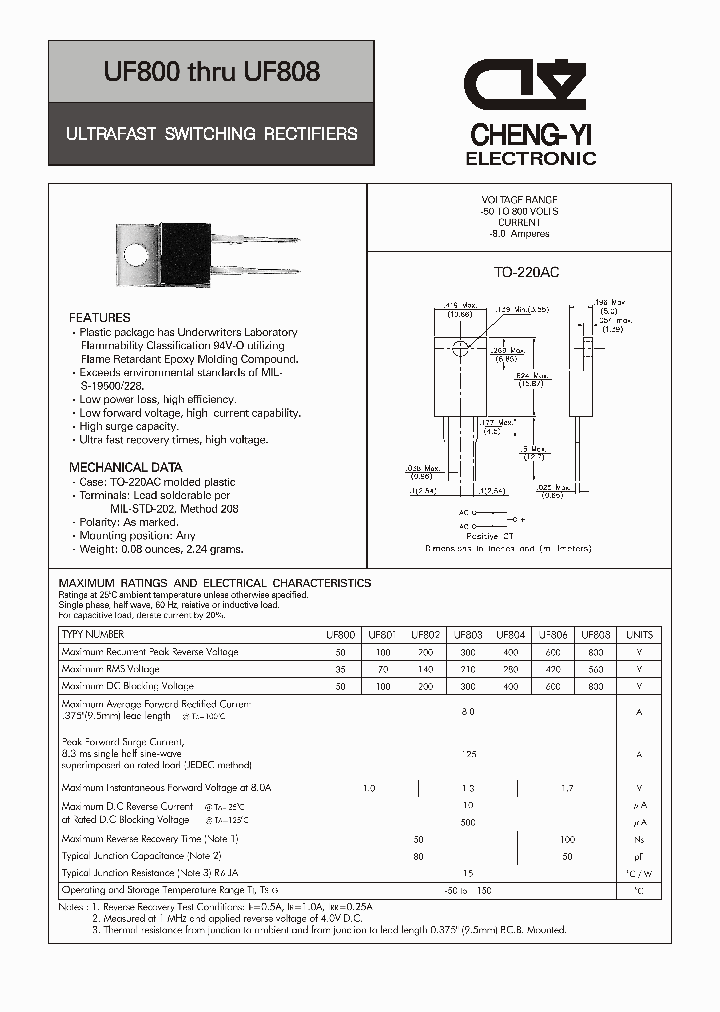 UF806_3695037.PDF Datasheet