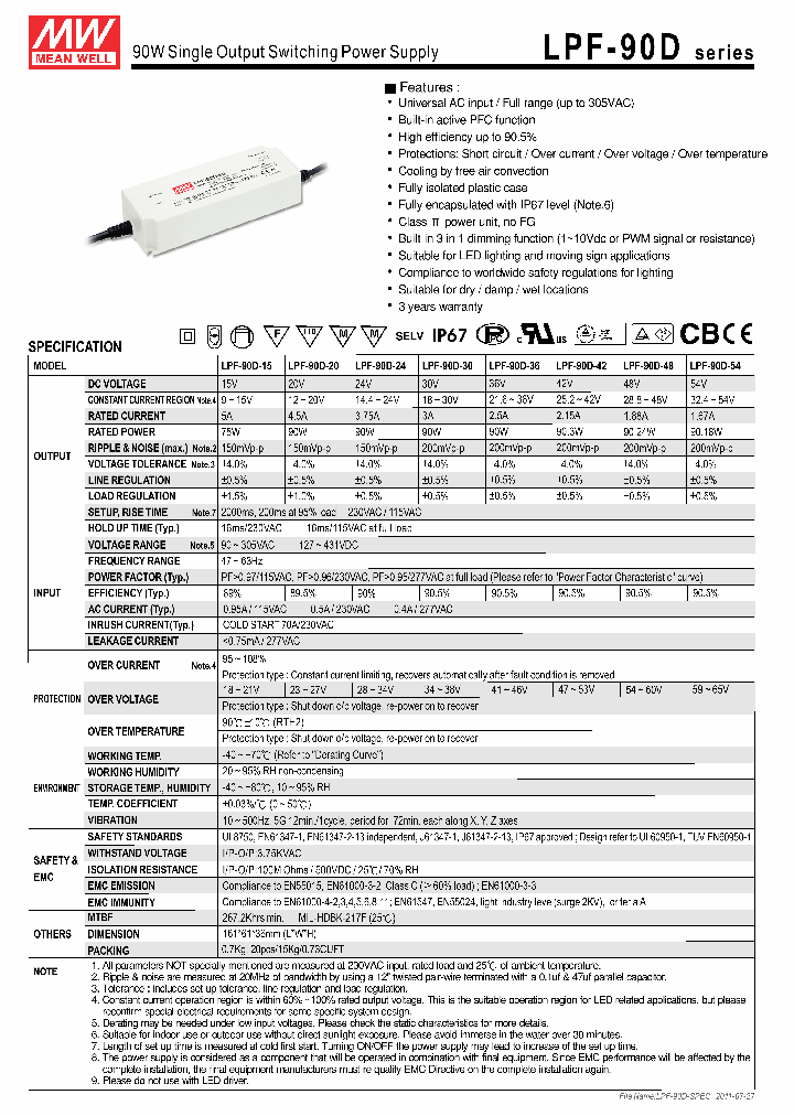LPF-90D-15_3695916.PDF Datasheet