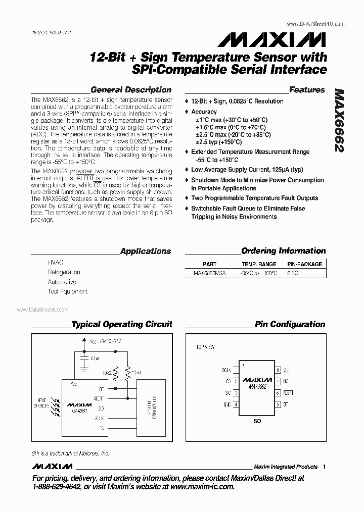MAX6662_3696230.PDF Datasheet