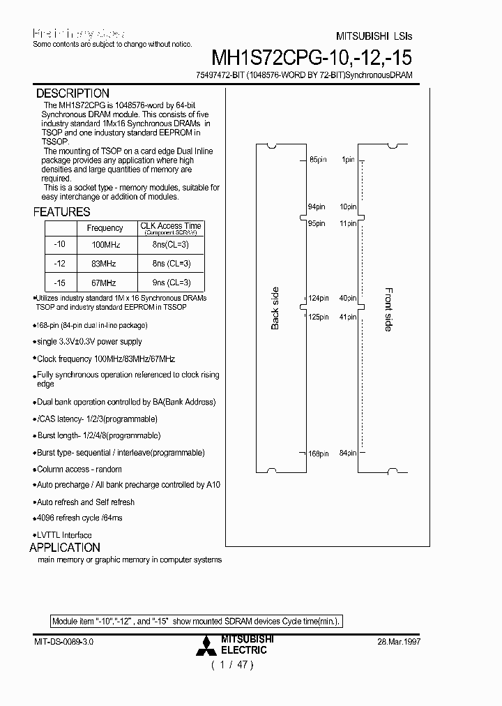 MH1S72CPG-10_3696780.PDF Datasheet