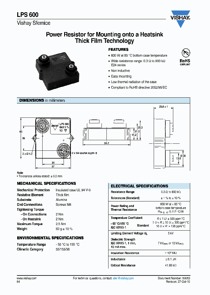 LPS600H4R70FB_3697961.PDF Datasheet