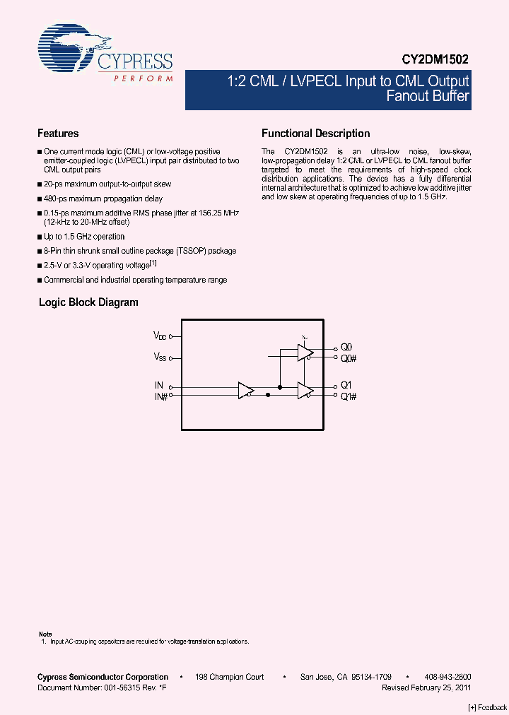 CY2DM1502_3698924.PDF Datasheet