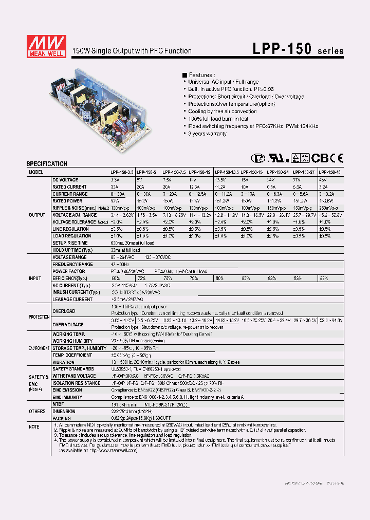 LPP-150-135_3700340.PDF Datasheet