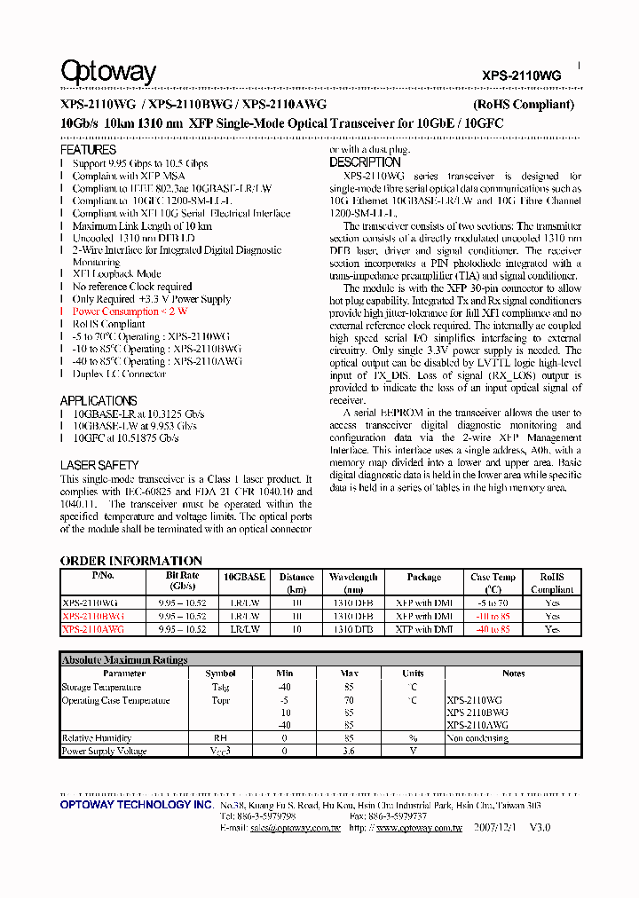 XPS-2110AWG_3701735.PDF Datasheet