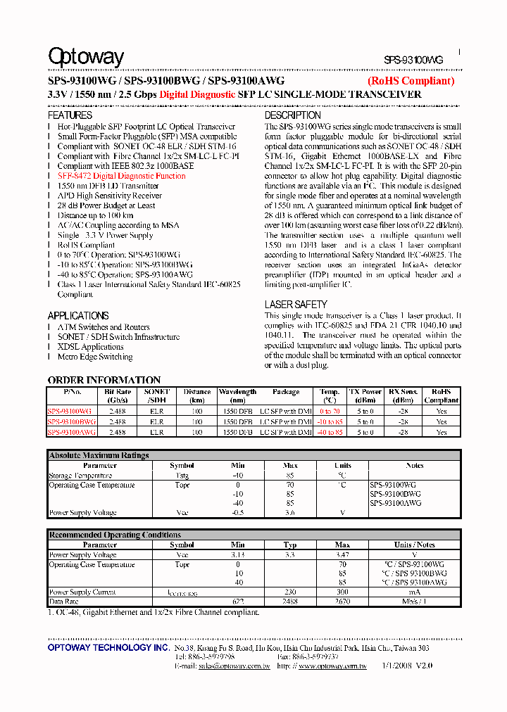 SPS-93100AWG_3701868.PDF Datasheet
