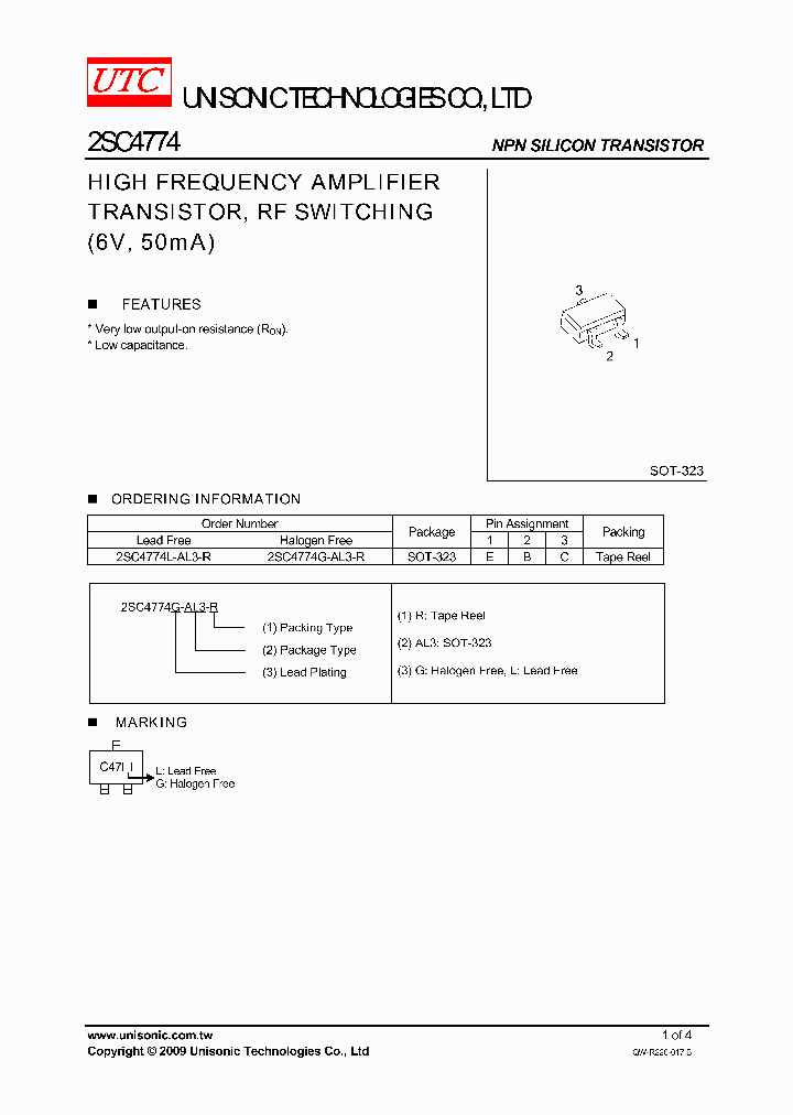 2SC4774L-AL3-R_3702330.PDF Datasheet