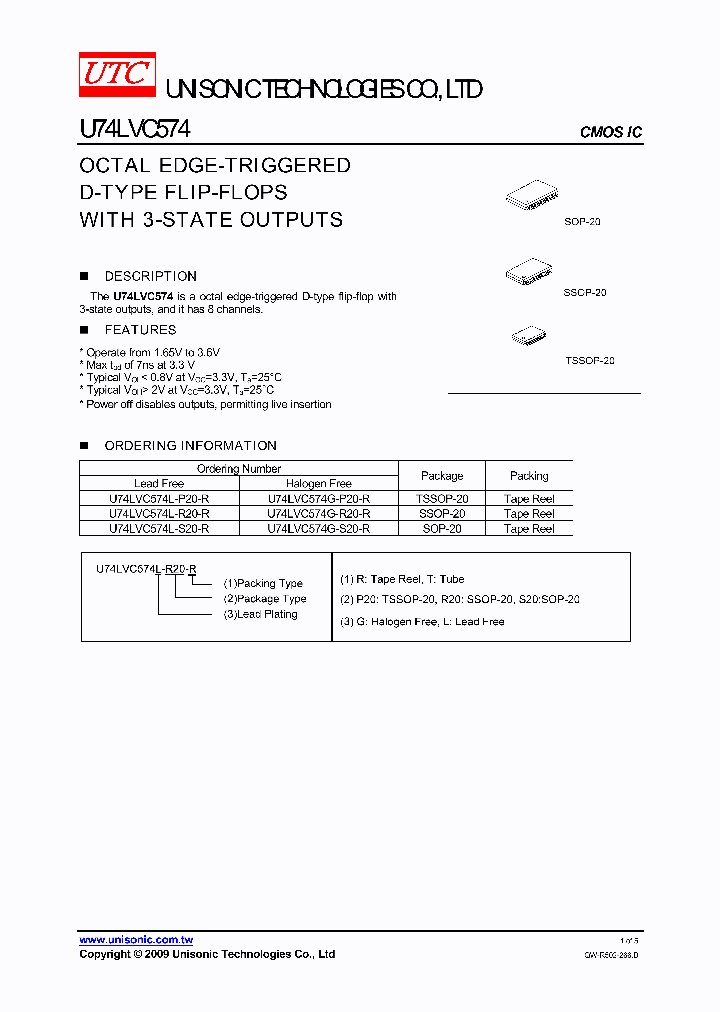 U74LVC574L-P20-R_3702332.PDF Datasheet
