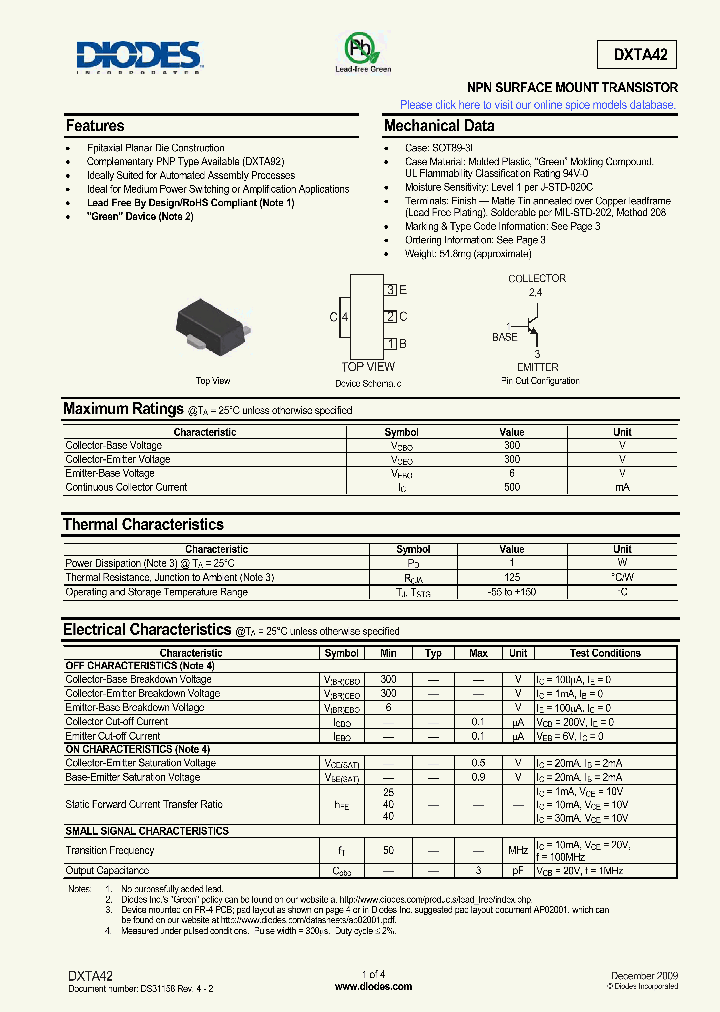 DXTA42-13_3702209.PDF Datasheet