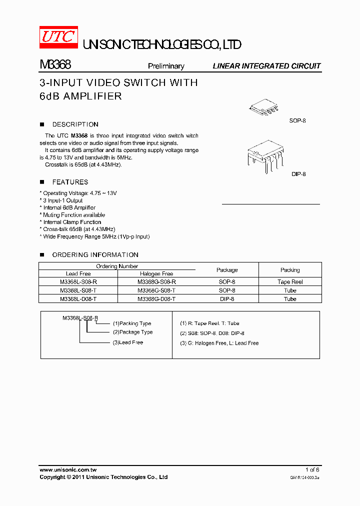 M3368G-S08-R_3705075.PDF Datasheet