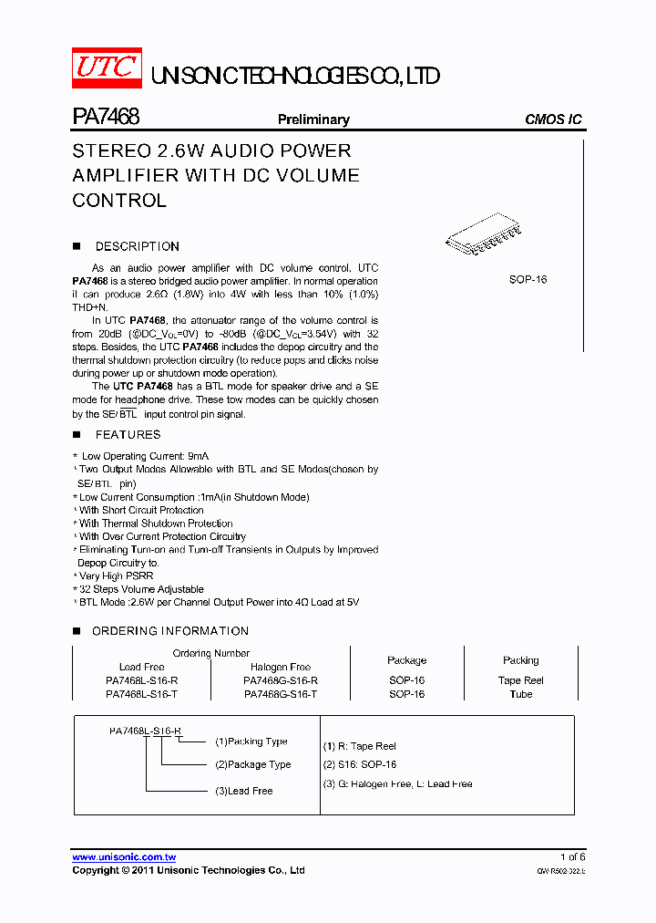PA7468G-S16-R_3705083.PDF Datasheet
