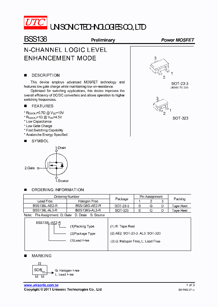 BSS138L-AE2-R_3706152.PDF Datasheet