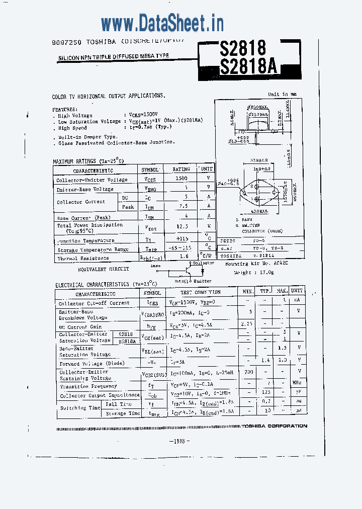 S2818_3706869.PDF Datasheet