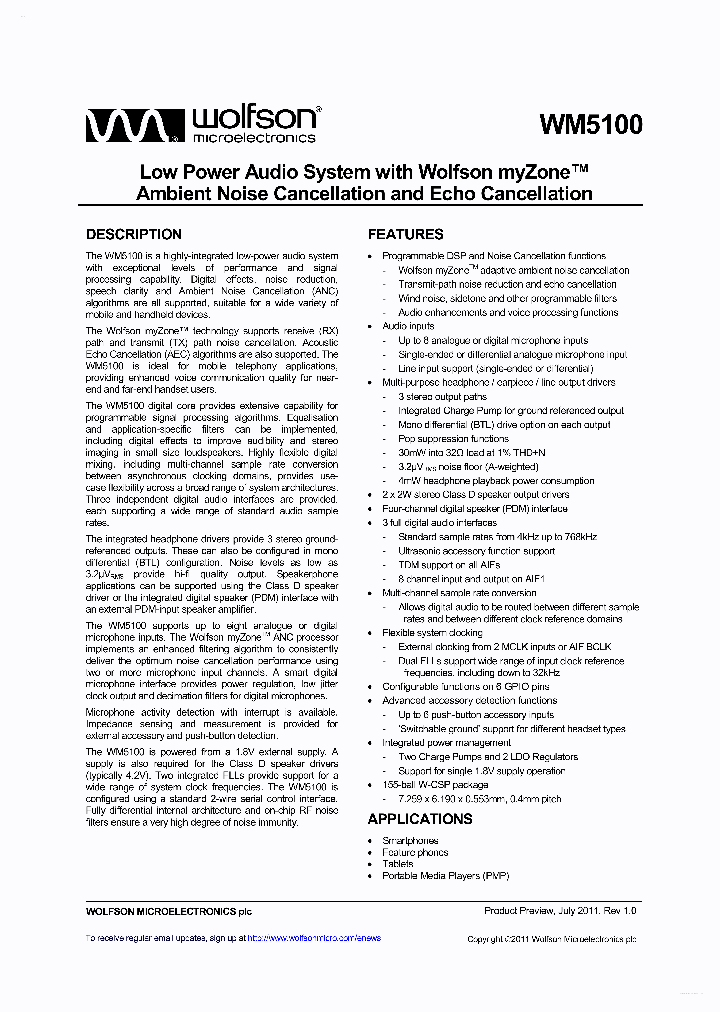 WM5100_3708025.PDF Datasheet