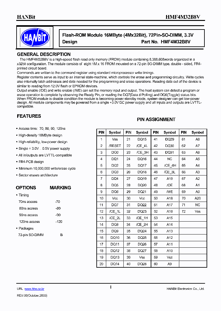 HMF4M32B8V-120_3710271.PDF Datasheet