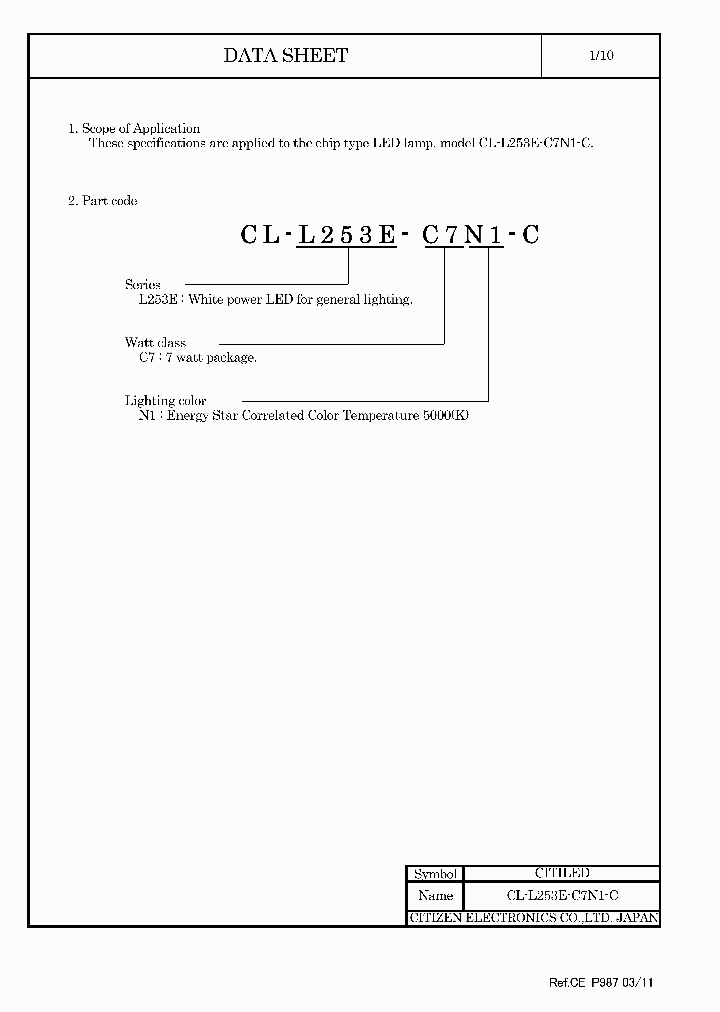 CL-L253E-C7N1-C_3711068.PDF Datasheet