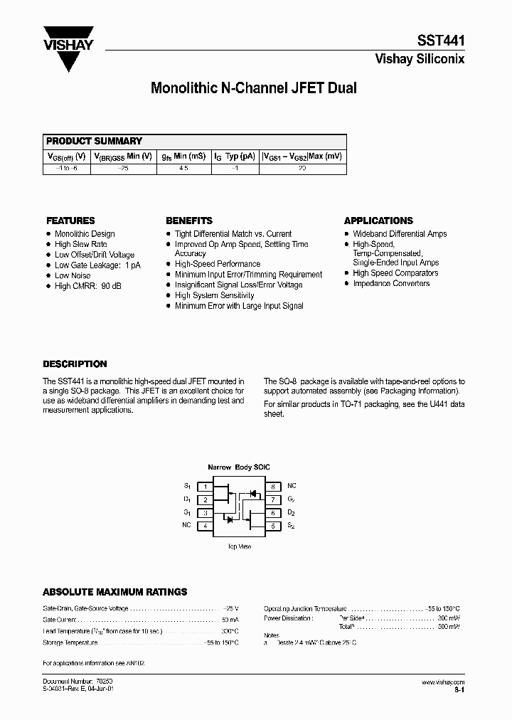 SST441_3712692.PDF Datasheet
