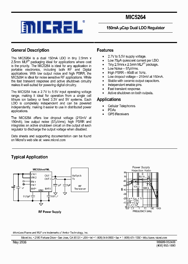MIC5264-JGYML_3713494.PDF Datasheet