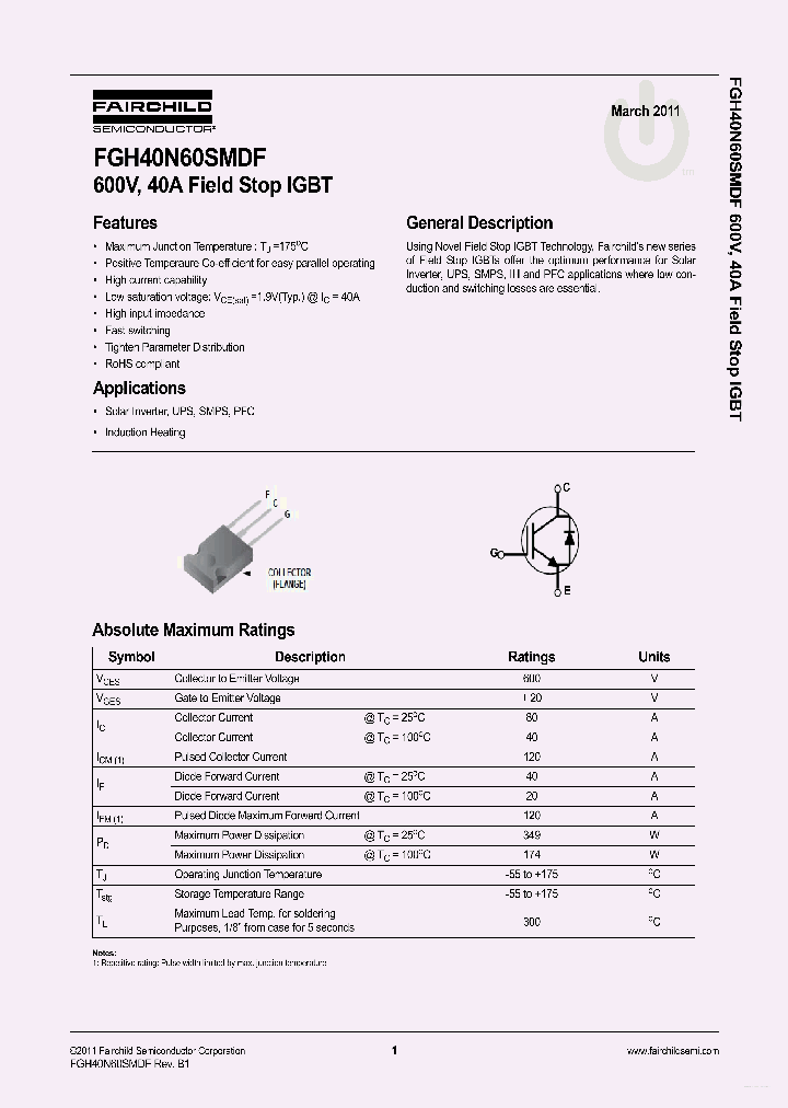 FGH40N60SMDF_3719504.PDF Datasheet