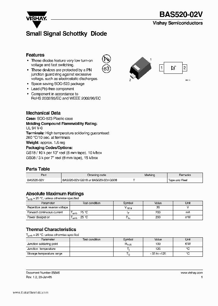 BAS520-02V_3720282.PDF Datasheet