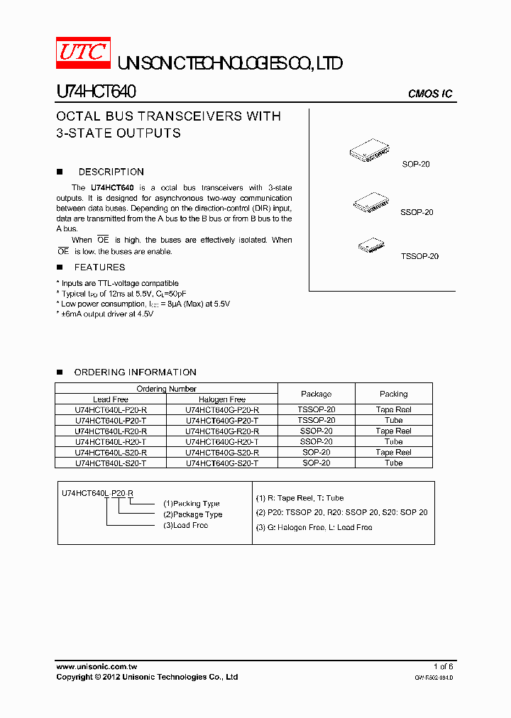 U74HCT640_3720383.PDF Datasheet