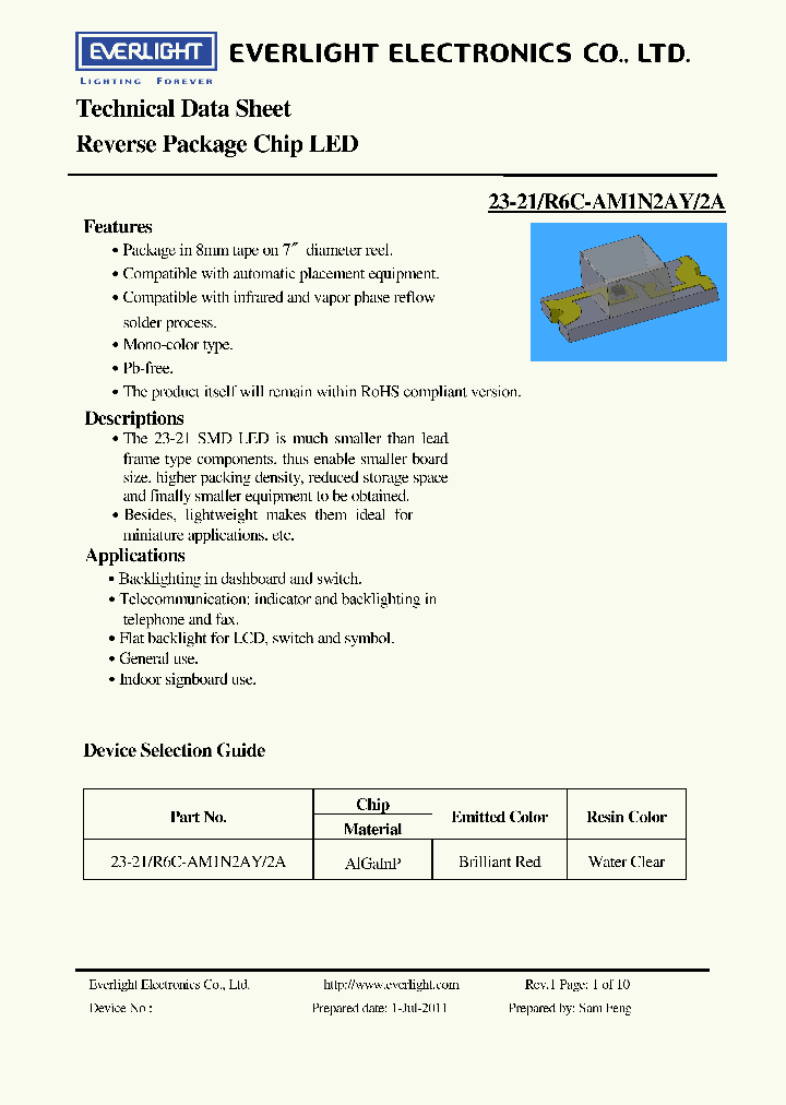 23-21-R6C-AM1N2AY-2A11_3722485.PDF Datasheet