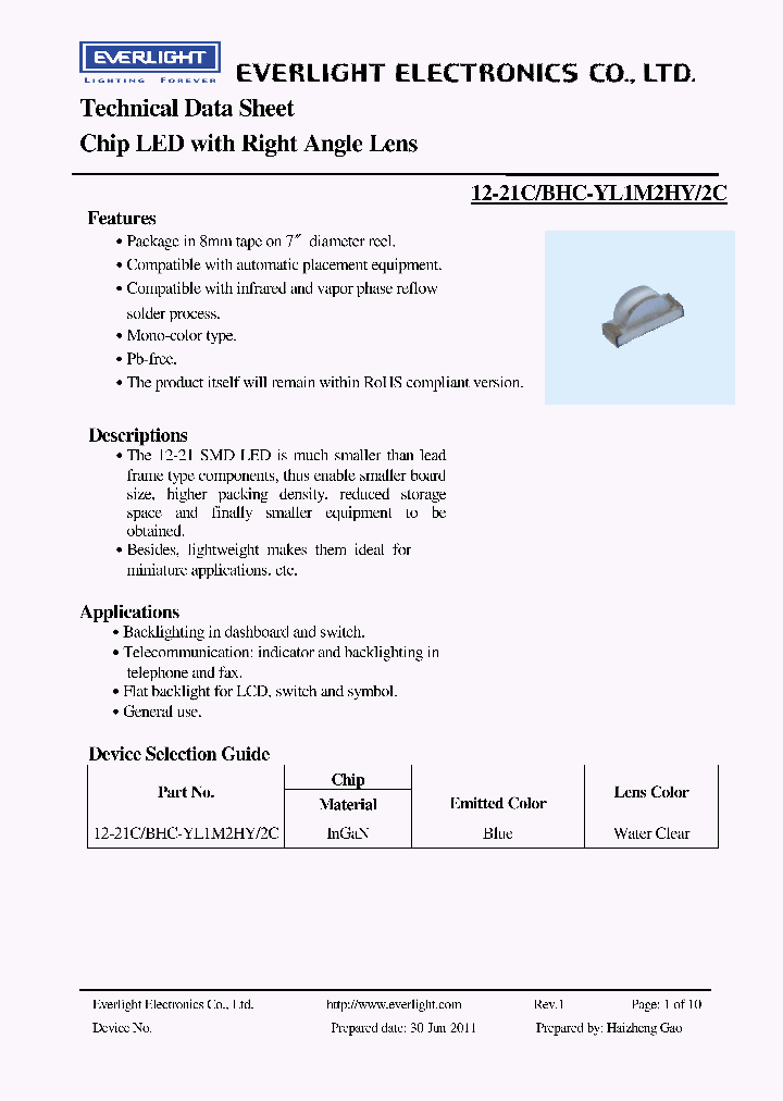 12-21C-BHC-YL1M2HY-2C11_3722560.PDF Datasheet