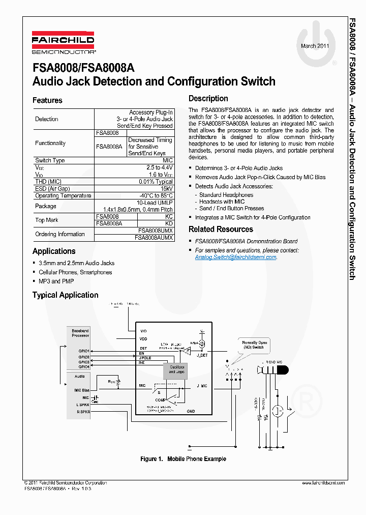 FSA8008AUMX_3722733.PDF Datasheet