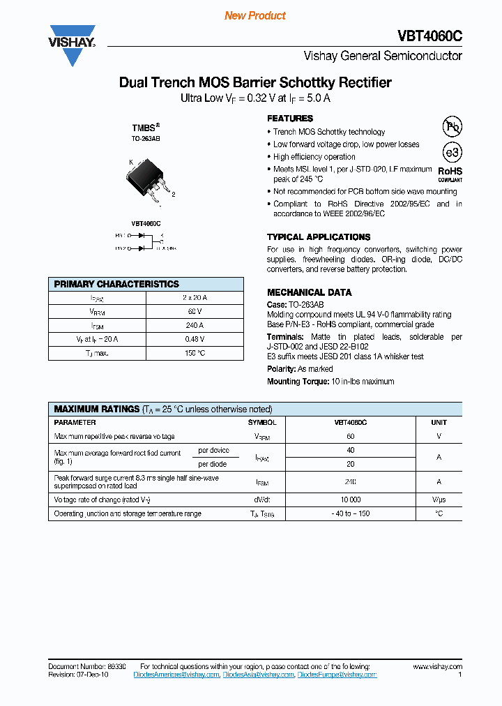 VBT4060C-E3-4W_3723071.PDF Datasheet