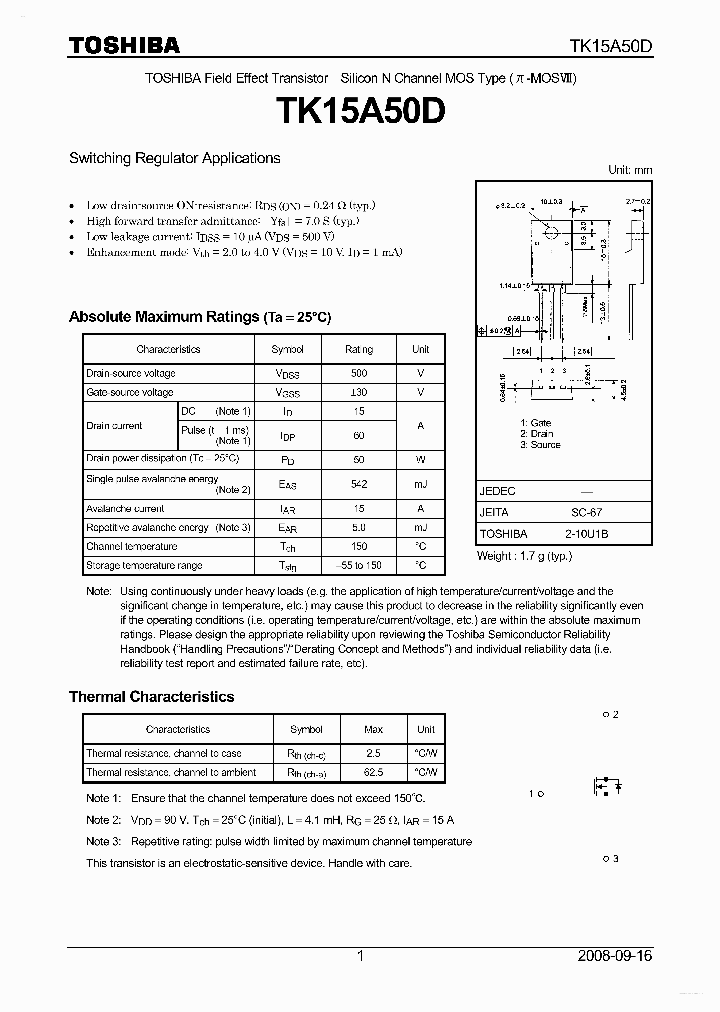 K15A50D_3723506.PDF Datasheet