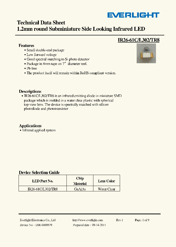 IR26-61C-L302-TR8_3723569.PDF Datasheet