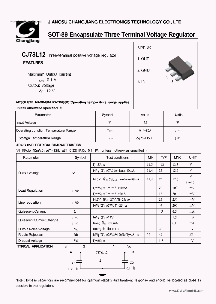 CJ78L12_3723892.PDF Datasheet