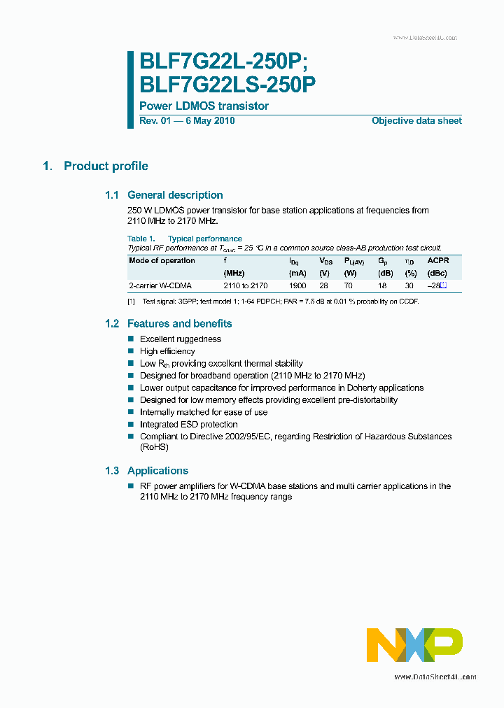 BLF7G22L-250P_3727695.PDF Datasheet