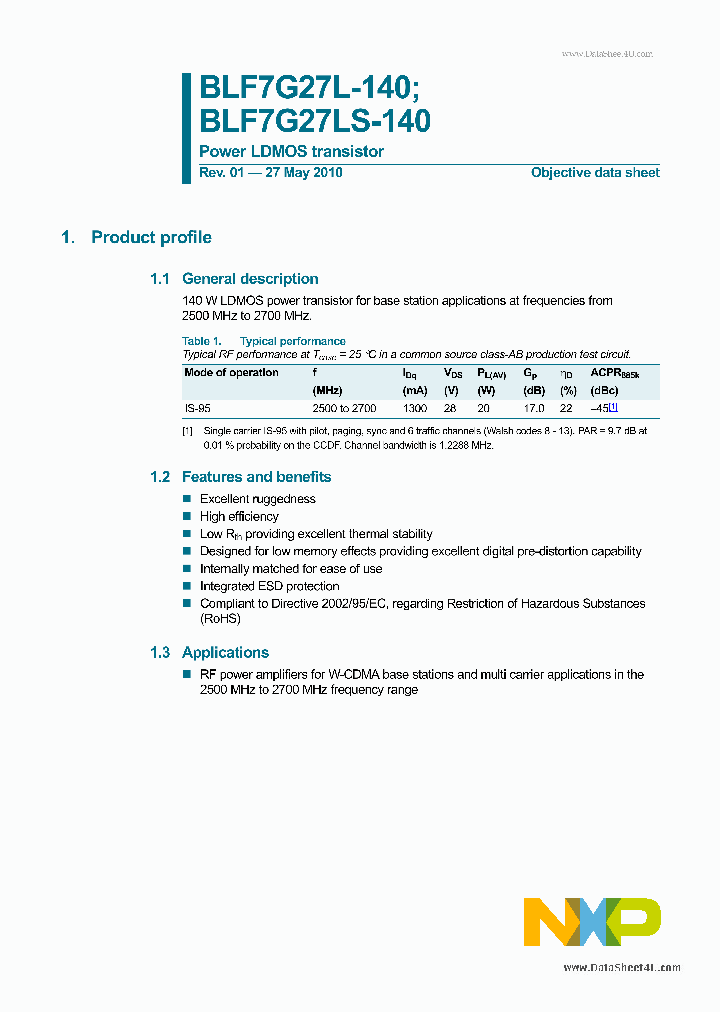 BLF7G27L-140_3727696.PDF Datasheet