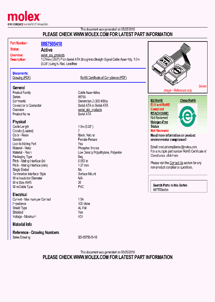 0887505418_3764852.PDF Datasheet