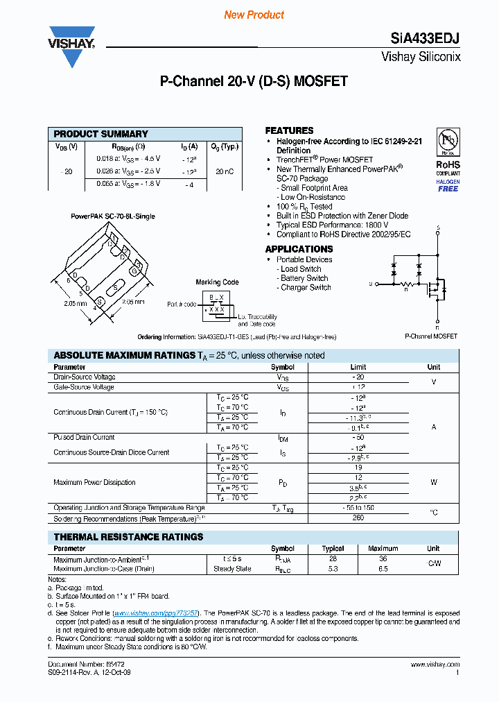 SIA433EDJ-T1-GE3_3786574.PDF Datasheet