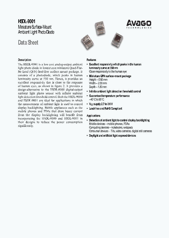 HSDL-9001_3787169.PDF Datasheet