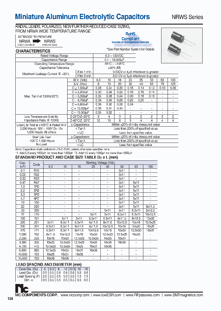 NRWS332M63V10X20TBYF_3750084.PDF Datasheet